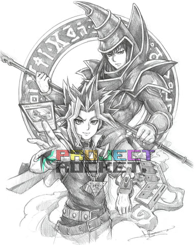 *NEW* Heart of the Cards (Yugi Sketch print)