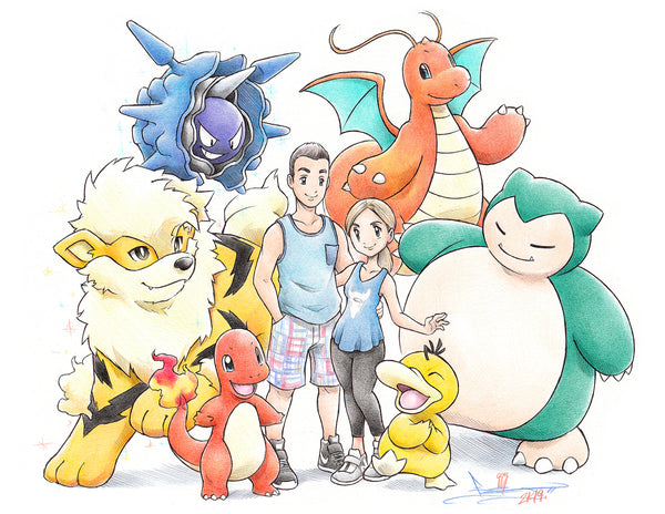 FULL 6-TEAM Color COMMISSION