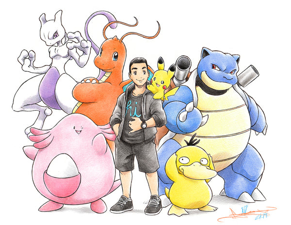 FULL 6-TEAM Color COMMISSION