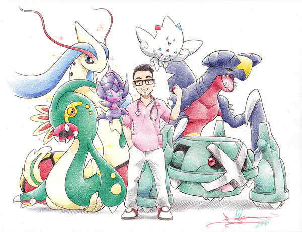 FULL 6-TEAM Color COMMISSION