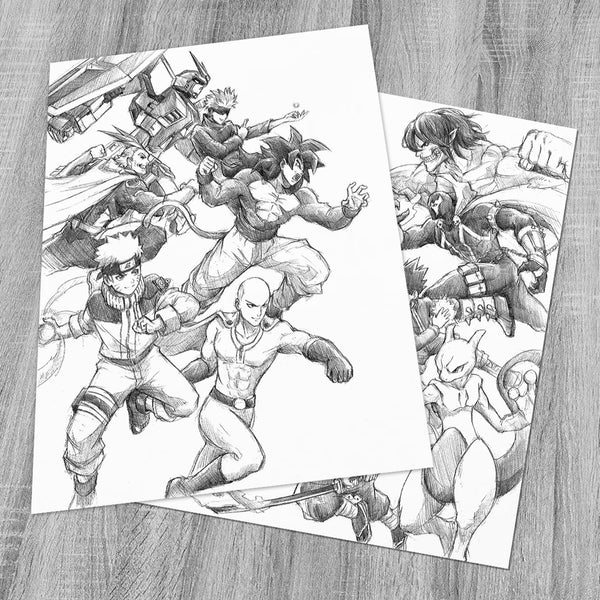 MANGAVERSE PREMIERE PRINT [SIDE B]