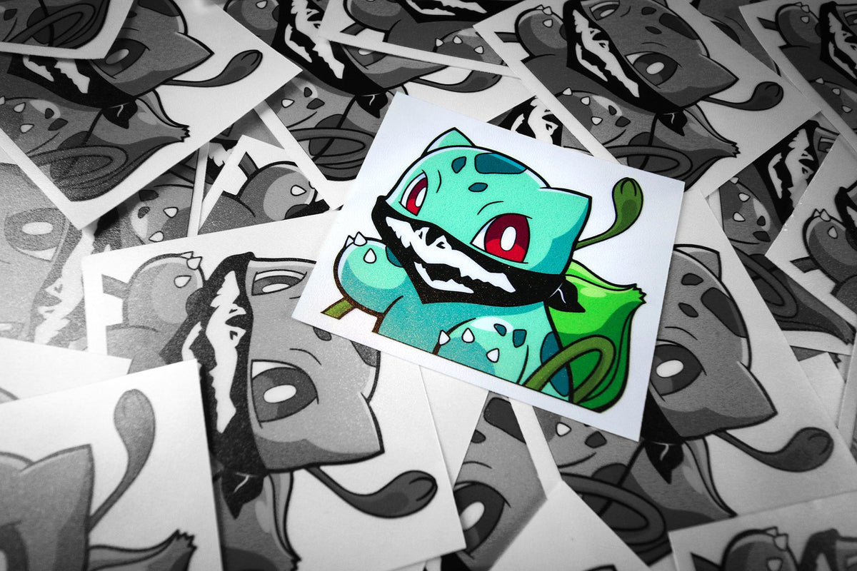 Bulbasaur Universal Car Decal / Sticker – Project Rocket