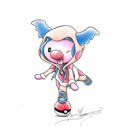 Clowning Around Poké-Print